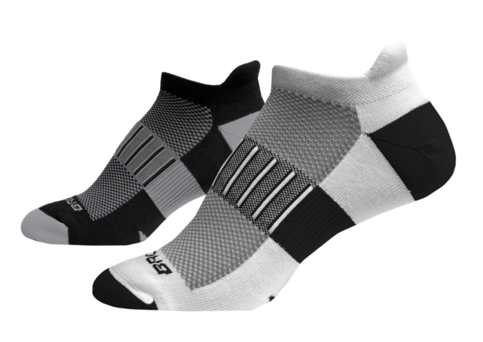 Brooks Ghost Tab Midweight Socks Two-Pack