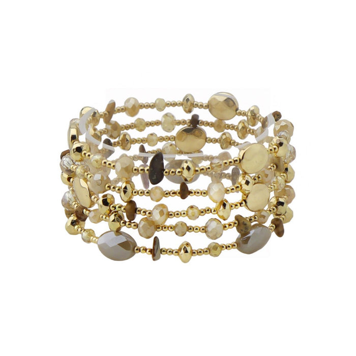 Brunch Babe Bracelets In Champagne - Macoma Boutique315 Jewelry
