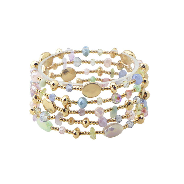 Brunch Babe Bracelets In Pastels - Macoma Boutique315 Jewelry