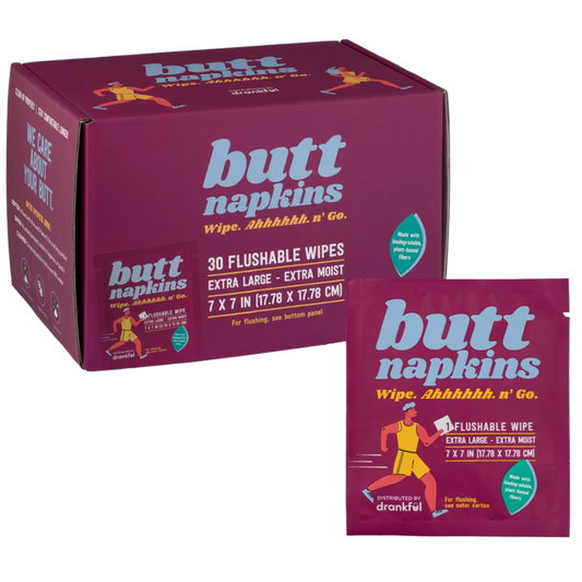 Butt Napkins hygienic flushable wipes for butt and body