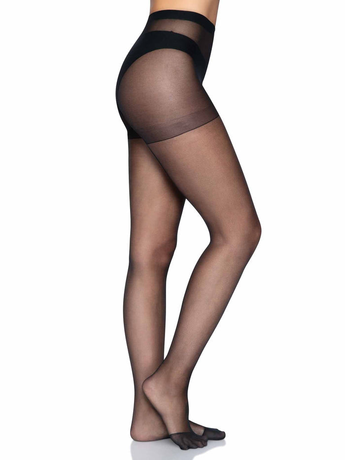 Cadi Sheer Backseam Pantyhose -  - Hosiery