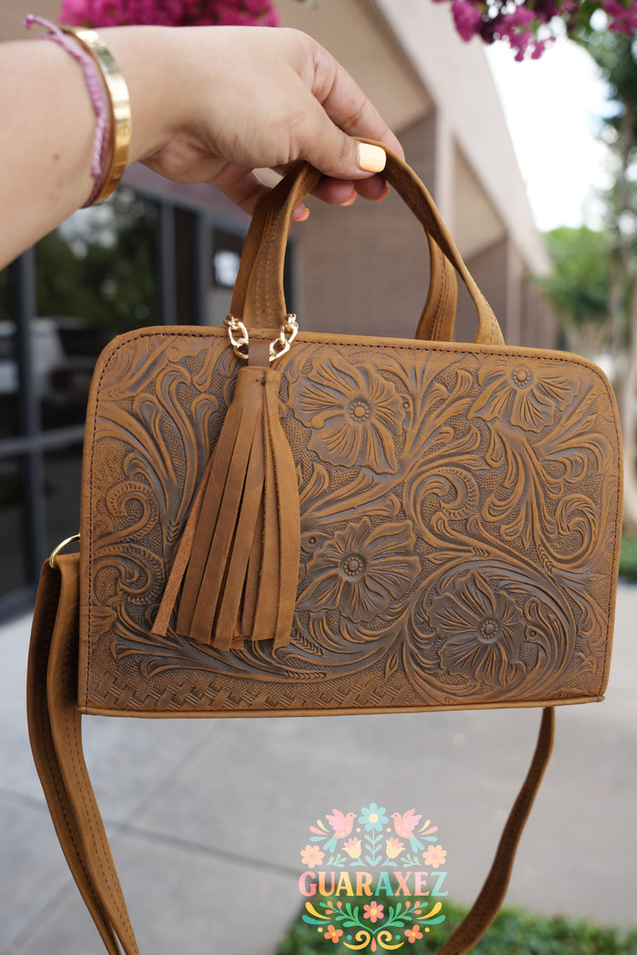 Cajita Leather Bag