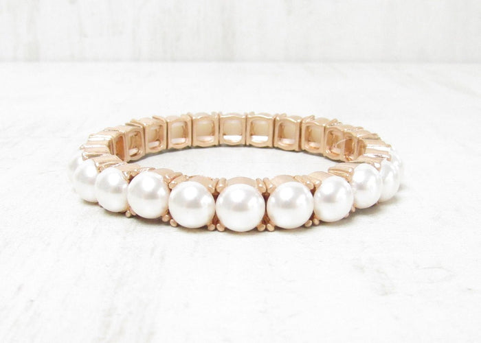 Candyland Bracelet In Pearl - Macoma Boutique315 Jewelry