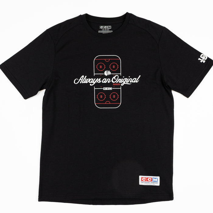 CCM Chicago Blackhawks Always an Original Centennial Tee