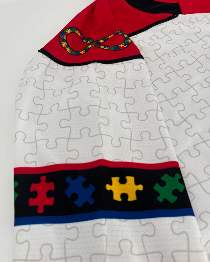 CCM Rockford IceHogs Autism Awareness Replica Jersey