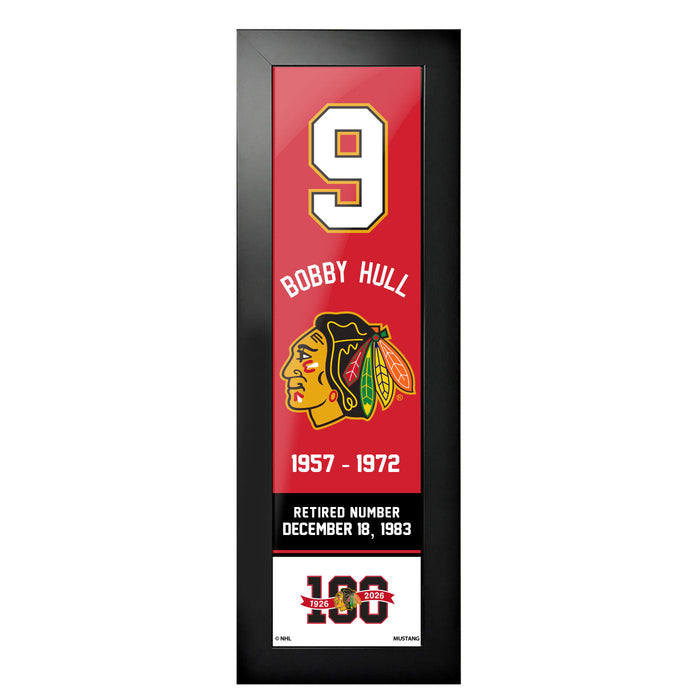 Chicago Blackhawks Centennial Frame Bobby Hull
