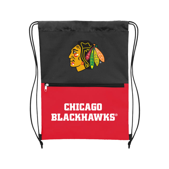 Chicago Blackhawks Drawstring Bag