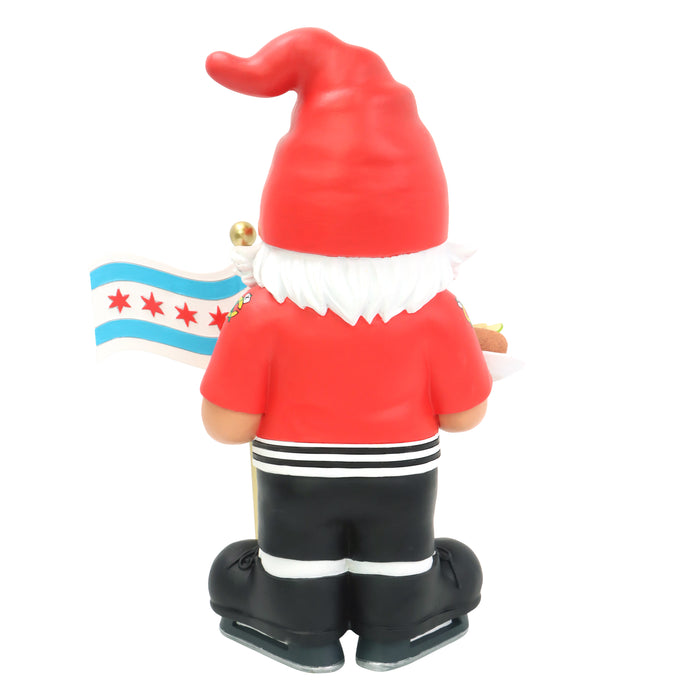Chicago Blackhawks Exclusive Chicago‑Themed Gnome