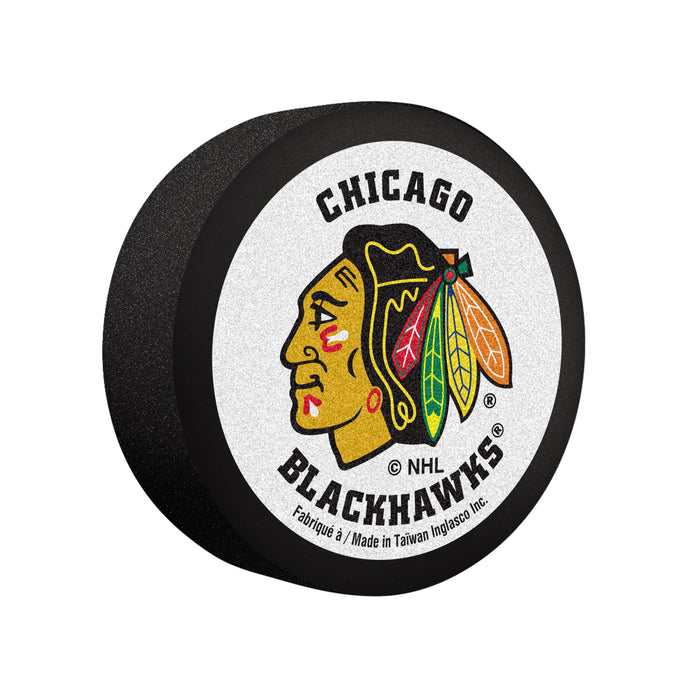 Chicago Blackhawks Foam Logo Puck