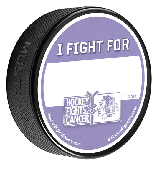Chicago Blackhawks Hockey Fights Cancer I Fight For Puck
