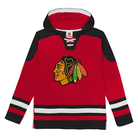 Chicago Blackhawks Kids Pullover Hockey Hoodie
