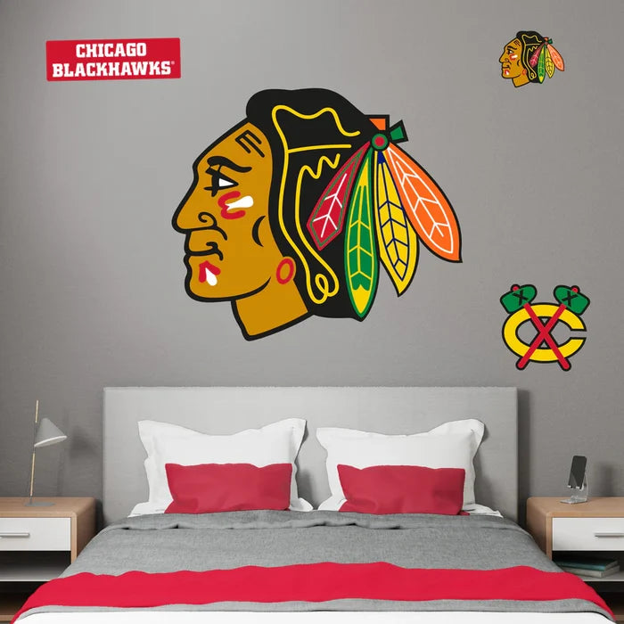 Chicago Blackhawks Primary Logo Fathead Decal