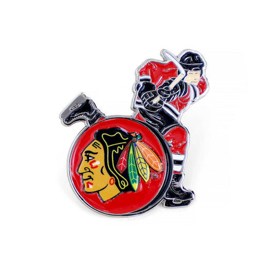 Chicago Blackhawks Slapshot Pin