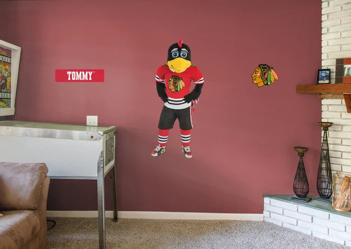 Chicago Blackhawks Tommy Hawk Fathead Decal