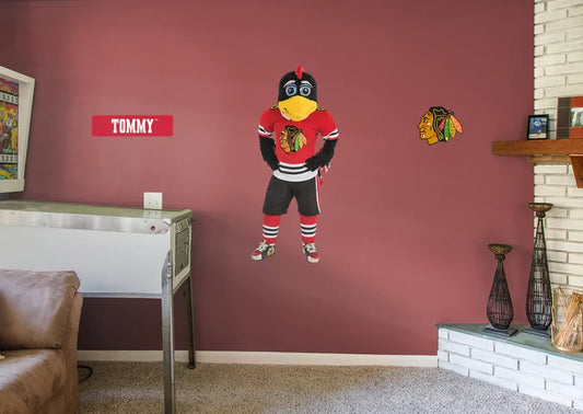 Chicago Blackhawks Tommy Hawk Fathead Decal