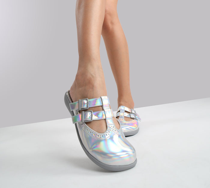 Chocolaticas® Chrome Crush Women's Clog