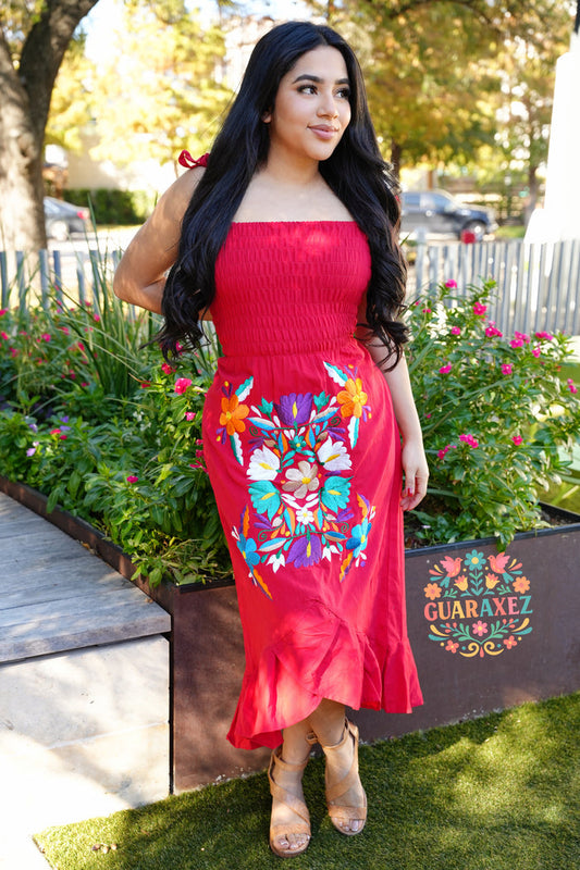 Clarissa Dress Red