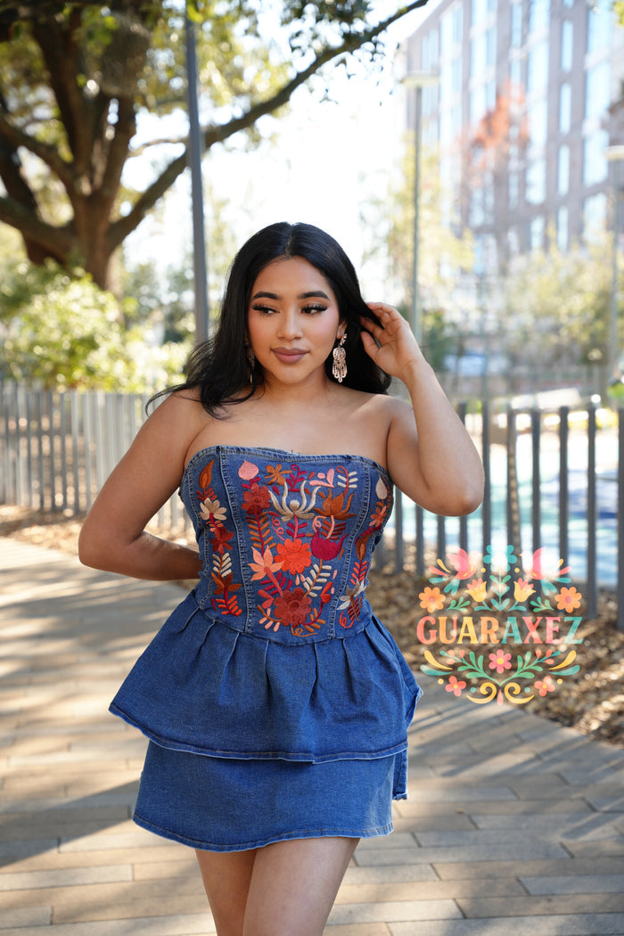 Clarita Denim Dress