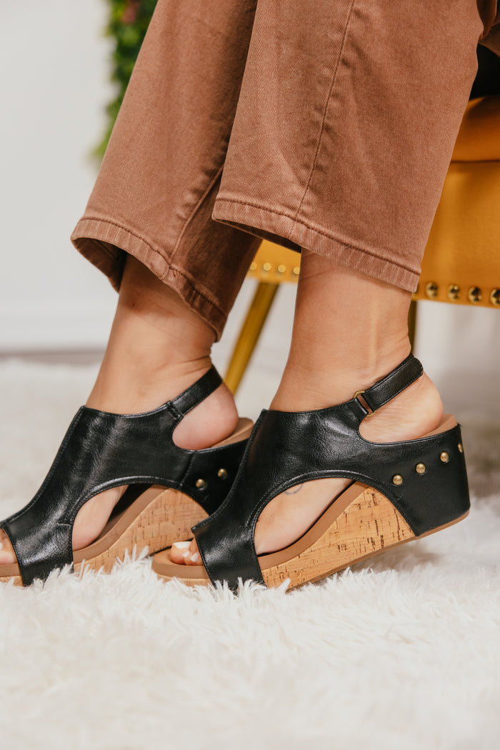 Corky's Black 3 Carley Sandals