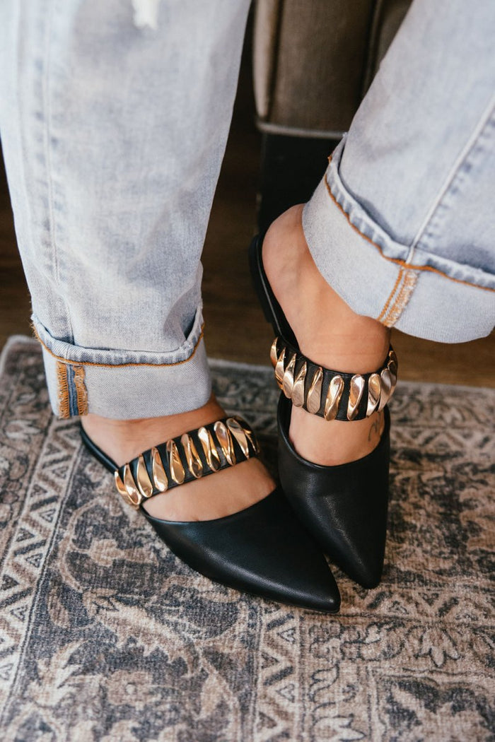 Corky's Black Past Curfew Mules - Macoma Boutique303 Mules & Boots