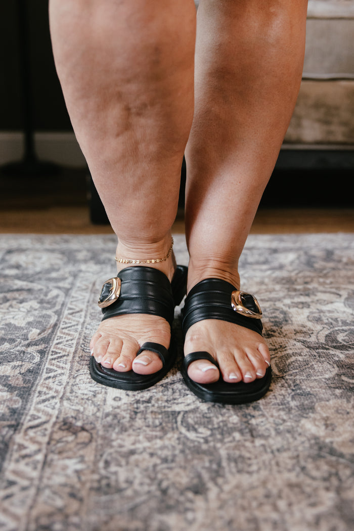 Corky's Black Yummy Sandals