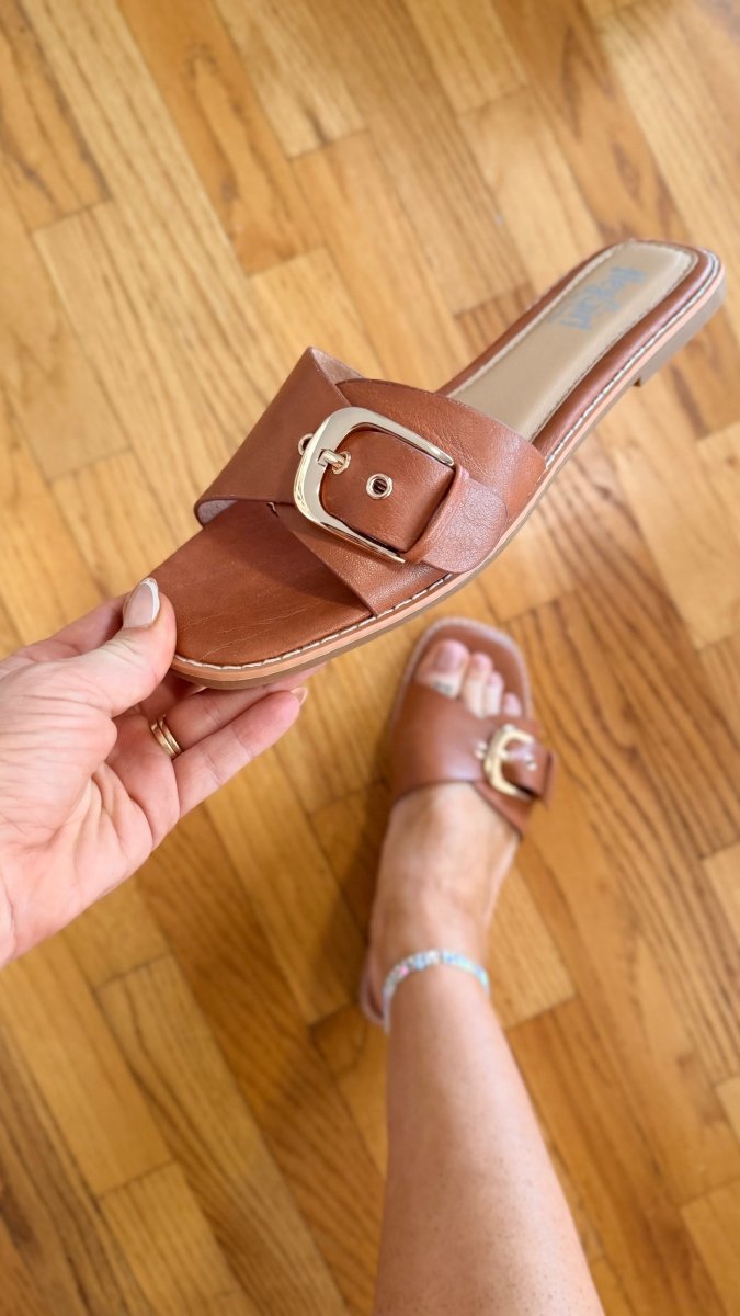 Corky's Cognac Pick Me Up Sandals - Macoma Boutique304 Sandals
