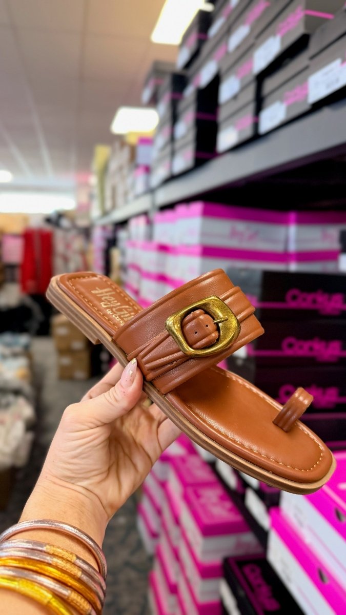 Corky's Cognac Yummy Sandals - Macoma Boutique304 Sandals