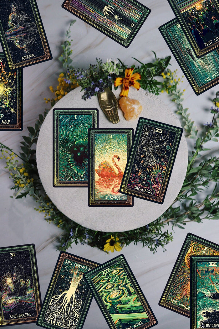 Cosma Visions Oracle Deck - Cosmic Oracle Cards - Spiritual Divination Deck -  - Oracle Deck