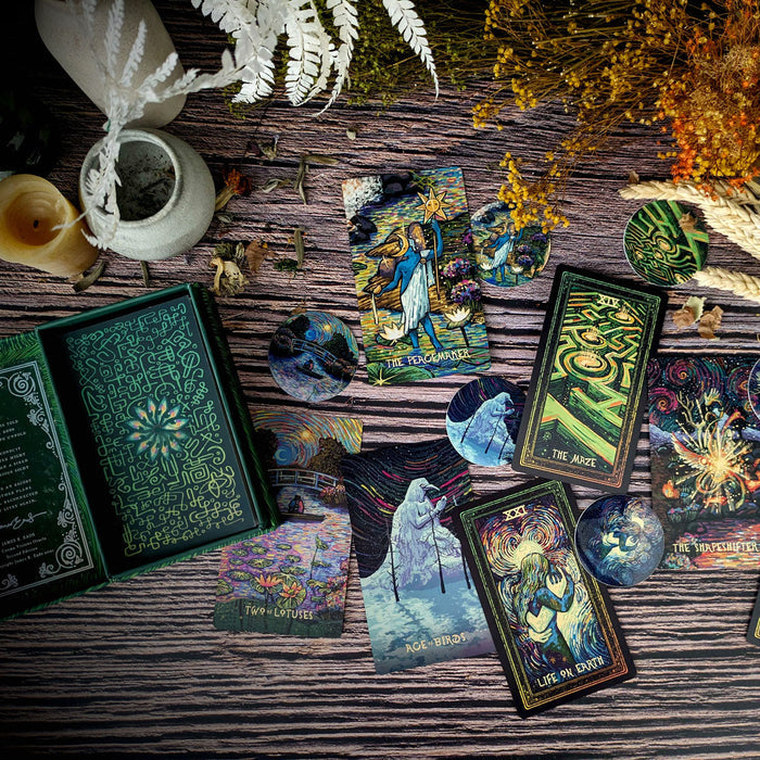 Cosma Visions Oracle Deck - Cosmic Oracle Cards - Spiritual Divination Deck -  - Oracle Deck