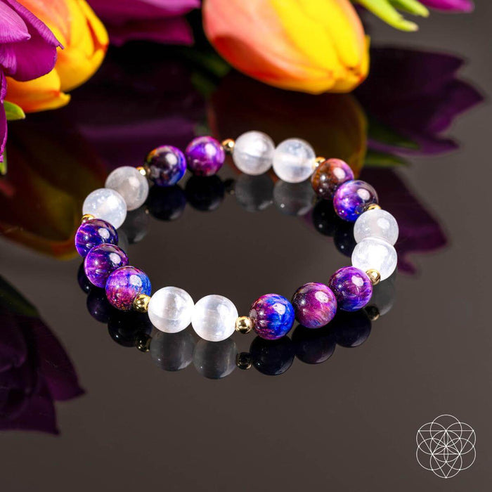 Cosmic Energy Amplifier - Galaxy Tiger’s Eye Bracelet -  - Bracelet