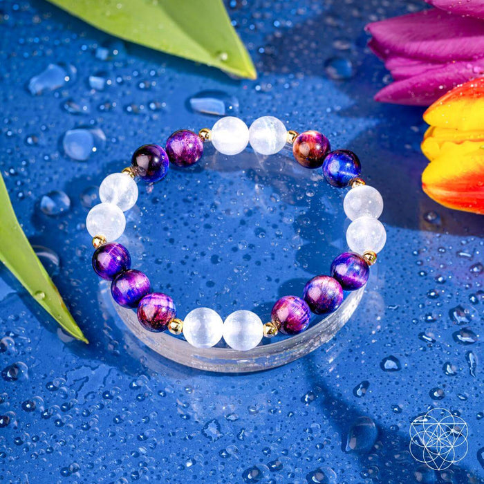 Cosmic Energy Amplifier - Galaxy Tiger’s Eye Bracelet -  - Bracelet