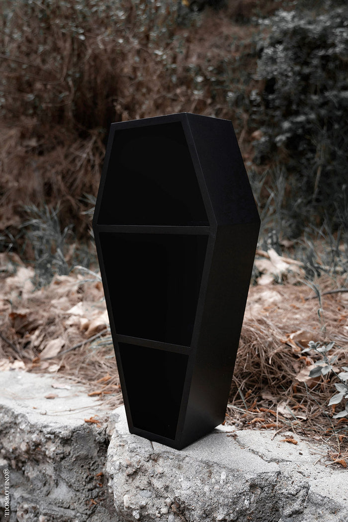 Deluxe Wood 20" Goth Coffin Shelf -  - Shelf