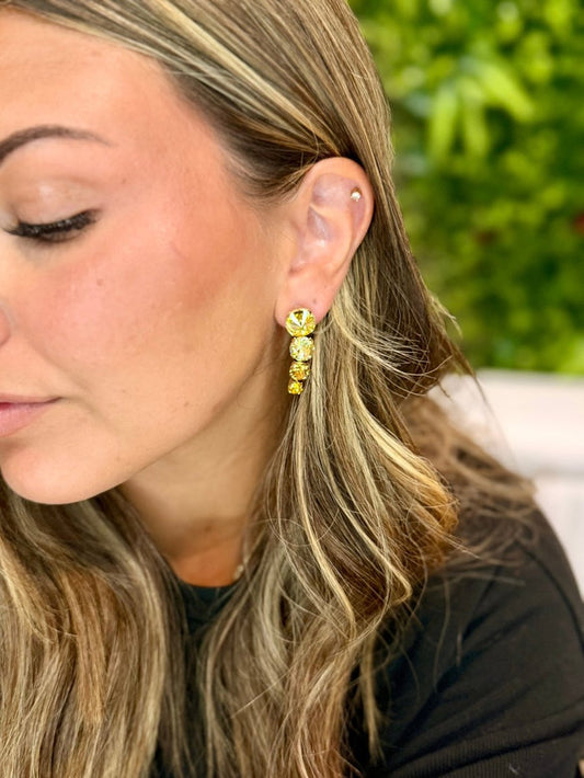 Double Take Earrings in Golden - Macoma Boutique315 Jewelry