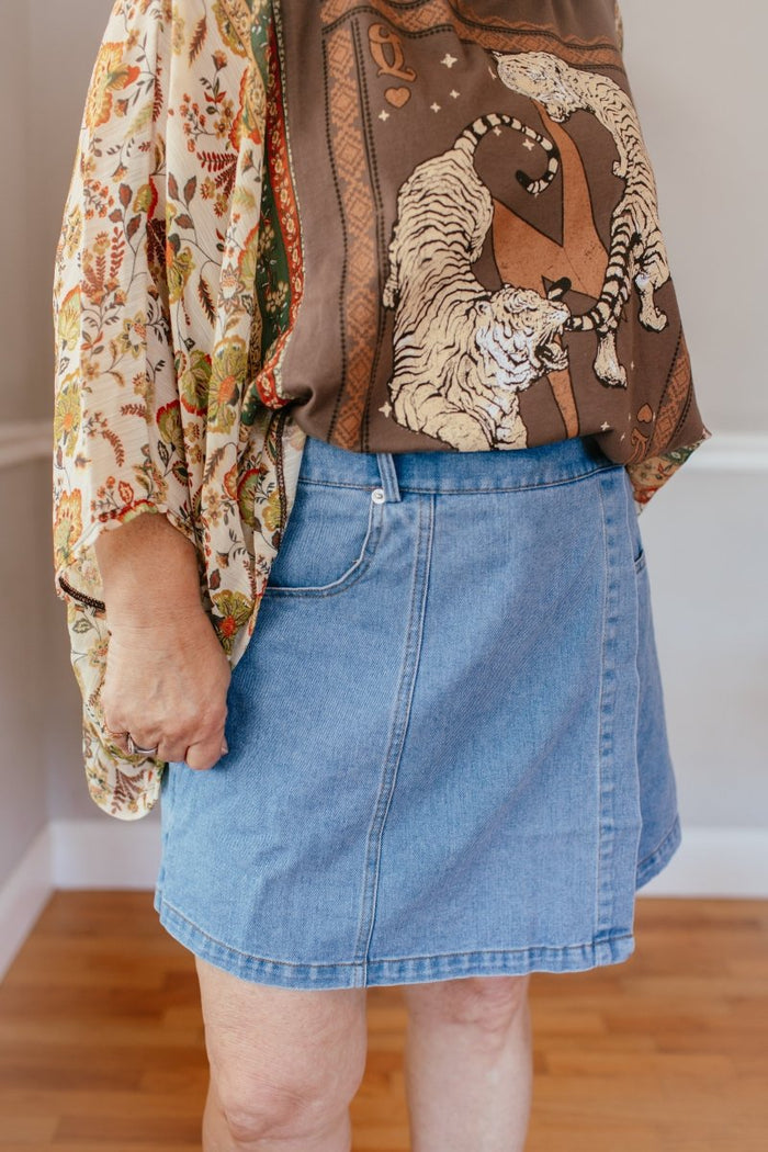 Effortless Edge Skort - Macoma Boutique200 Skirts