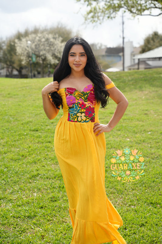 Esmeralda Dress Yellow