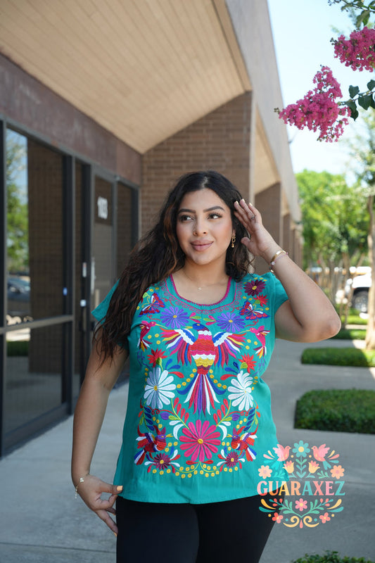 Eva Otomi Embroidery Top