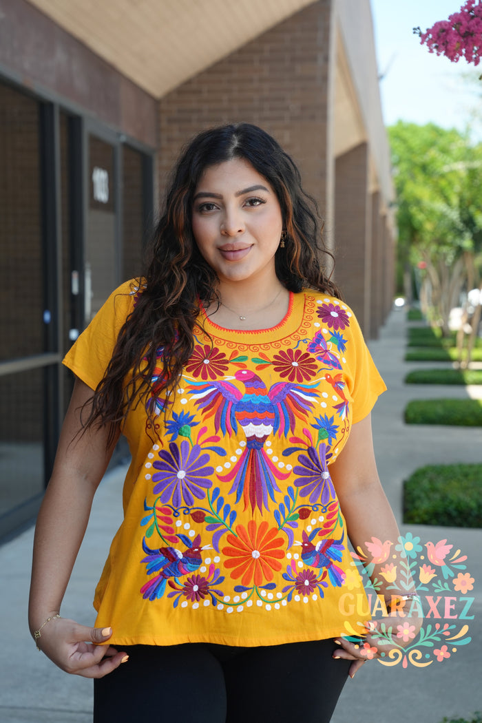 Eva Otomi Embroidery Top