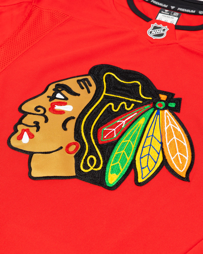 Fanatics Chicago Blackhawks Bowen Byram Premium Home Pressed Jersey