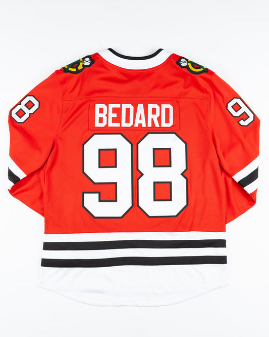 Fanatics Chicago Blackhawks Connor Bedard Breakaway Replica Home Pressed Jersey