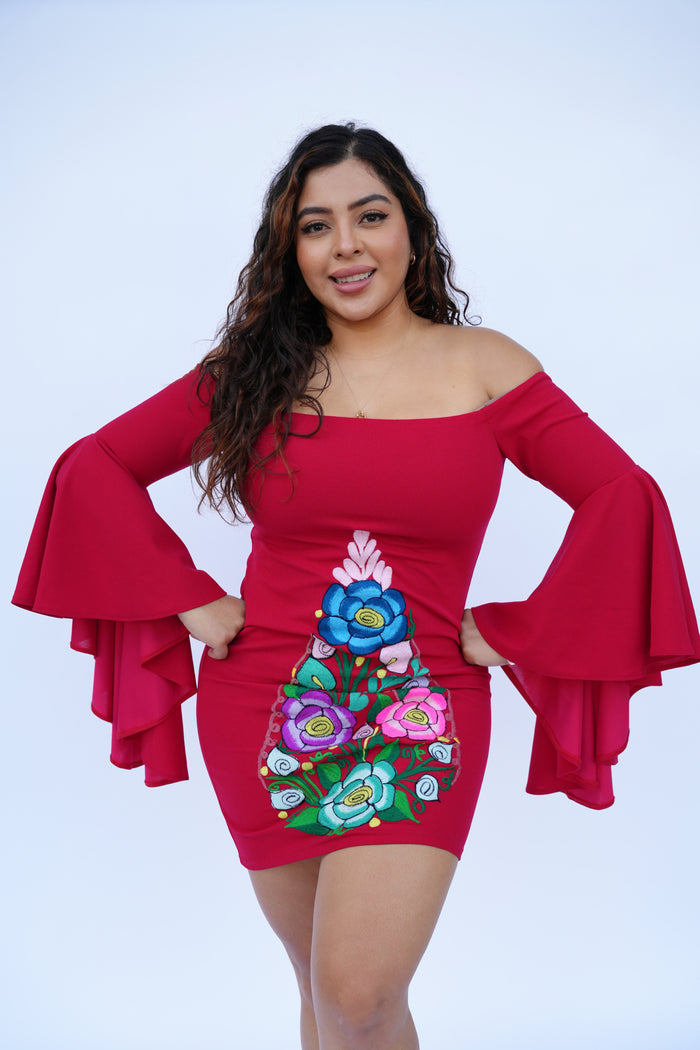 Finísima Dress Red