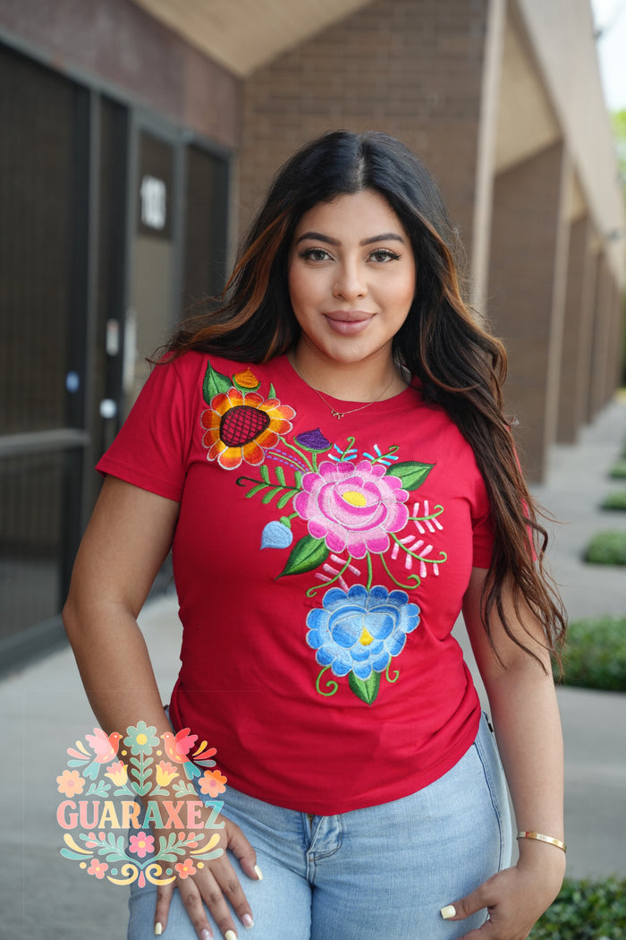 Florinda Embroidered T shirt