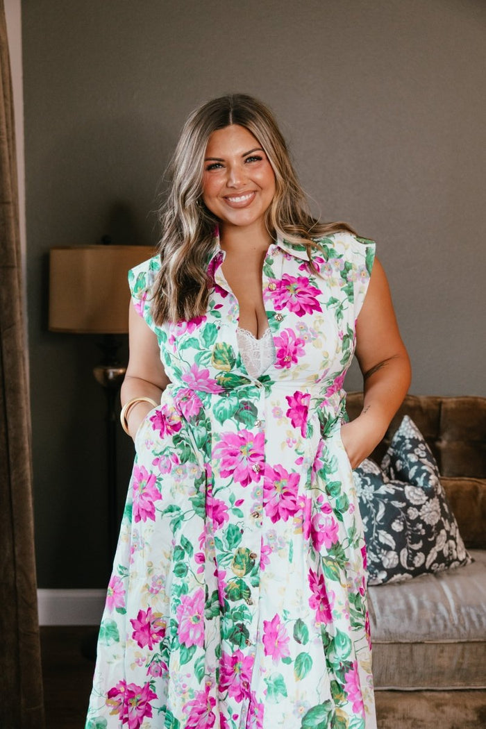 Flower Market Dress - Macoma Boutique250 Dresses