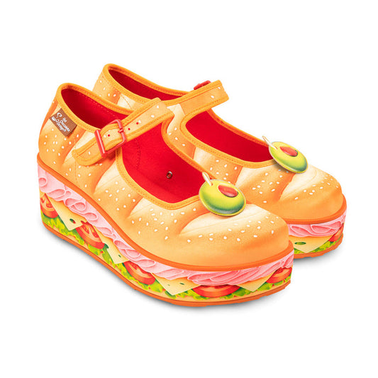 Footlong Women's Mary Jane Platform -  - Platforms