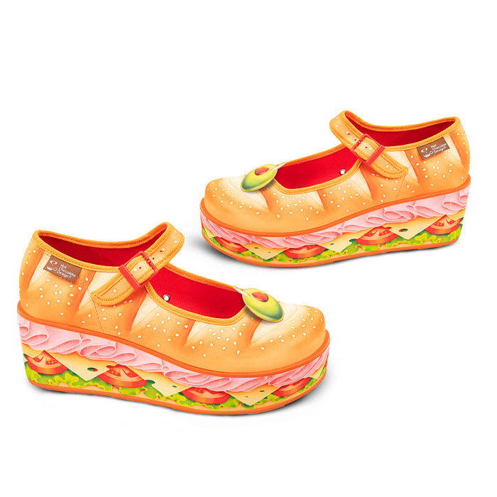 Footlong Women's Mary Jane Platform -  - Platforms