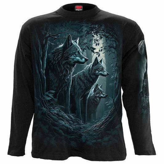 FOREST GUARDIANS - Longsleeve T-Shirt Black -  - T-Shirts - Long Sleeve