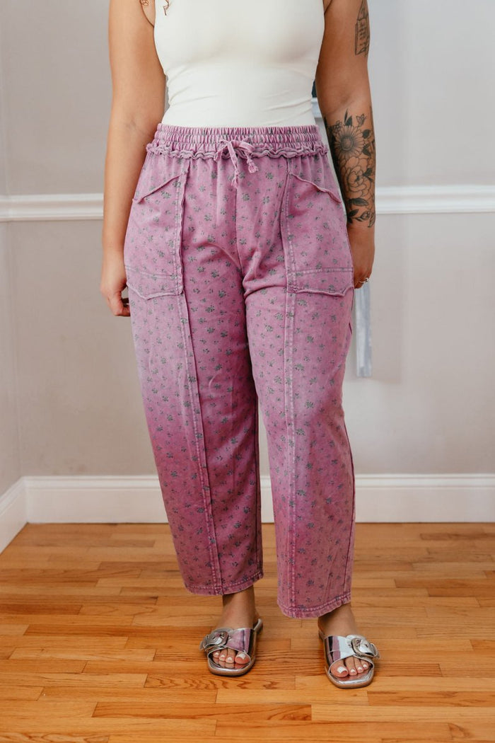 Forget Me Not Pants In Magenta - Macoma Boutique210 Other Bottoms