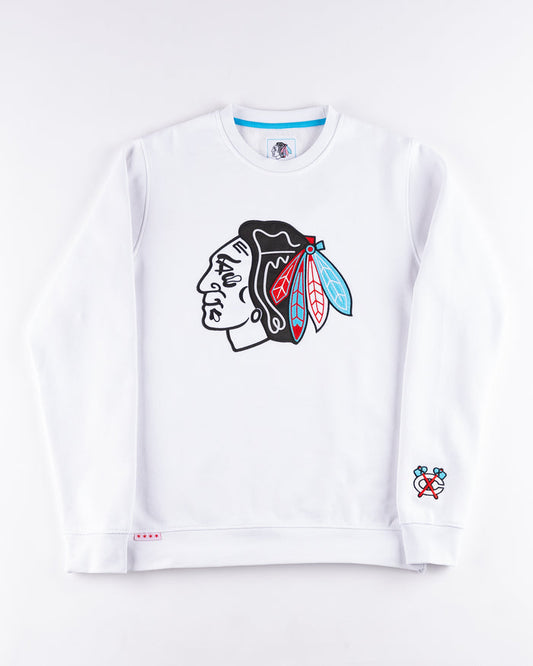 Four Stars Chicago Blackhawks Crewneck