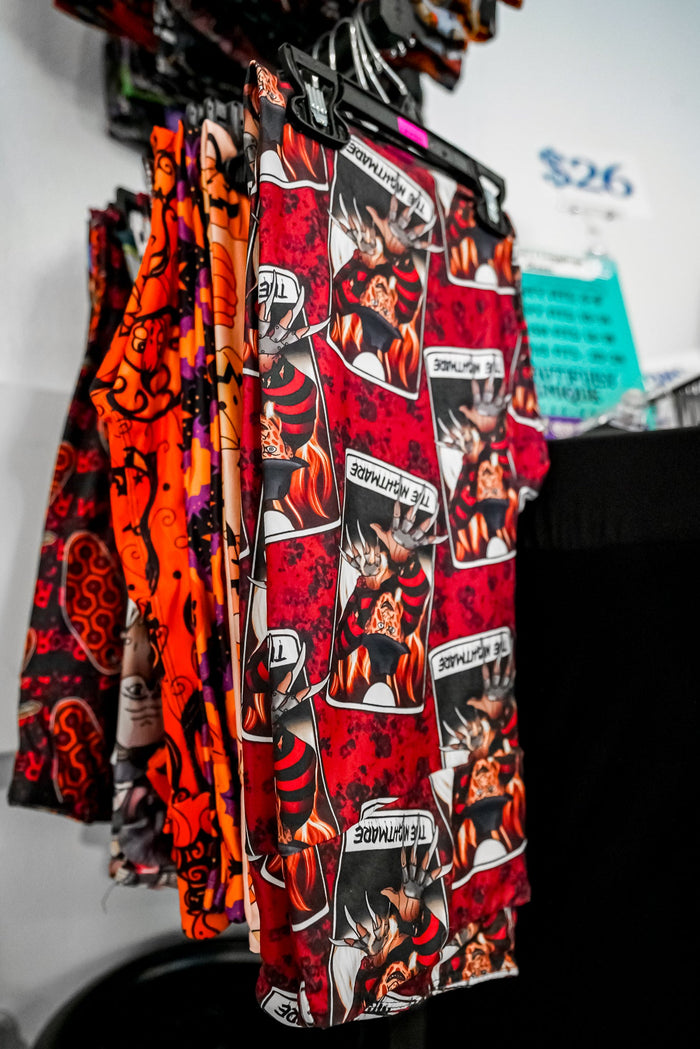 Freddy Tarot (Semi-Exclusive) - High-quality Handcrafted Vibrant Leggings -  - Leggings