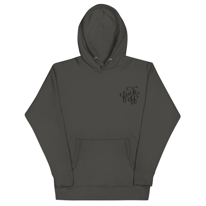 Fuck Off Embroidered Hoodie