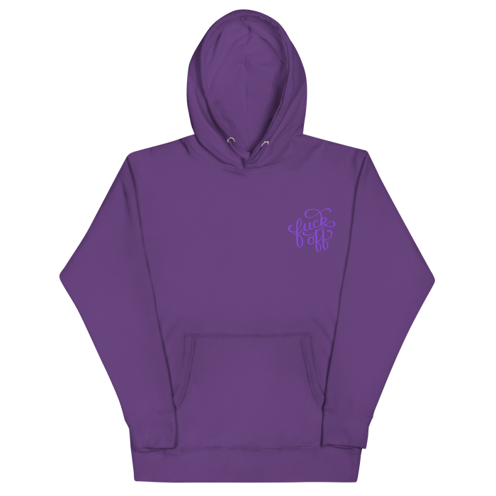 Fuck Off Embroidered Hoodie
